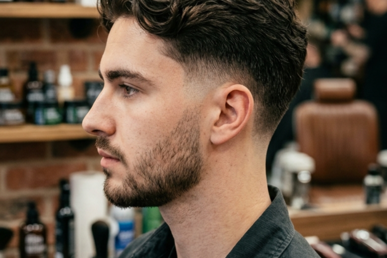 Low Taper Fade Styles for Wavy Hair