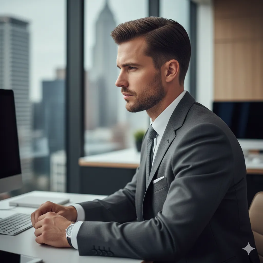Professional Low Taper Fade Suit